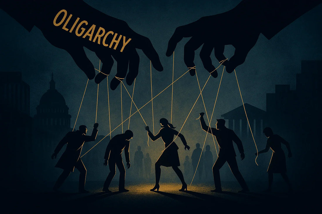 The Death of Democracy: Distraction, AI Mythology, and the Rise of Oligarchic Power
